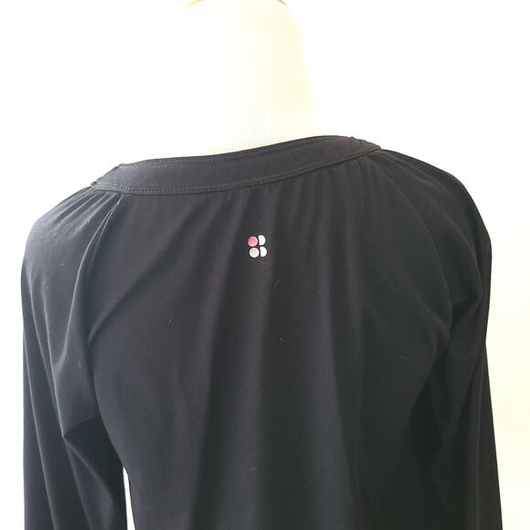 Sweaty Betty Zip Up Jacket Lightweight Black Pockets Sweatshirt Women Small - Picture 5 of 9